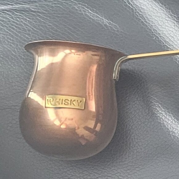 Vintage Copper Liquor "Warmer" Ladle with Brass Handle - Picture 1 of 6